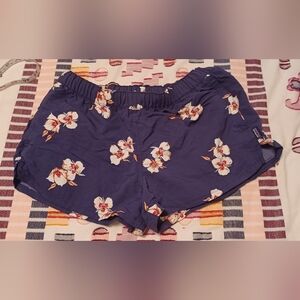 Patagonia Floral Women's Shorts - Navy Small